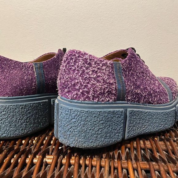 John Fluevog - Tycho (Space Edition Family) Purple W9/M7 - Picture 5 of 7